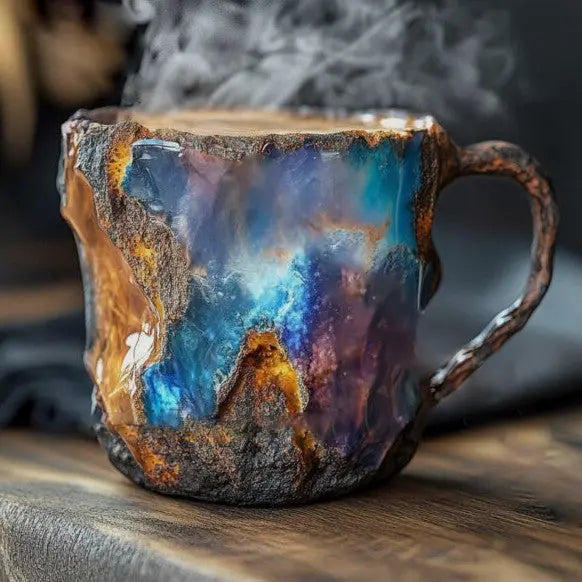 Mineralkristall Kaffemugg